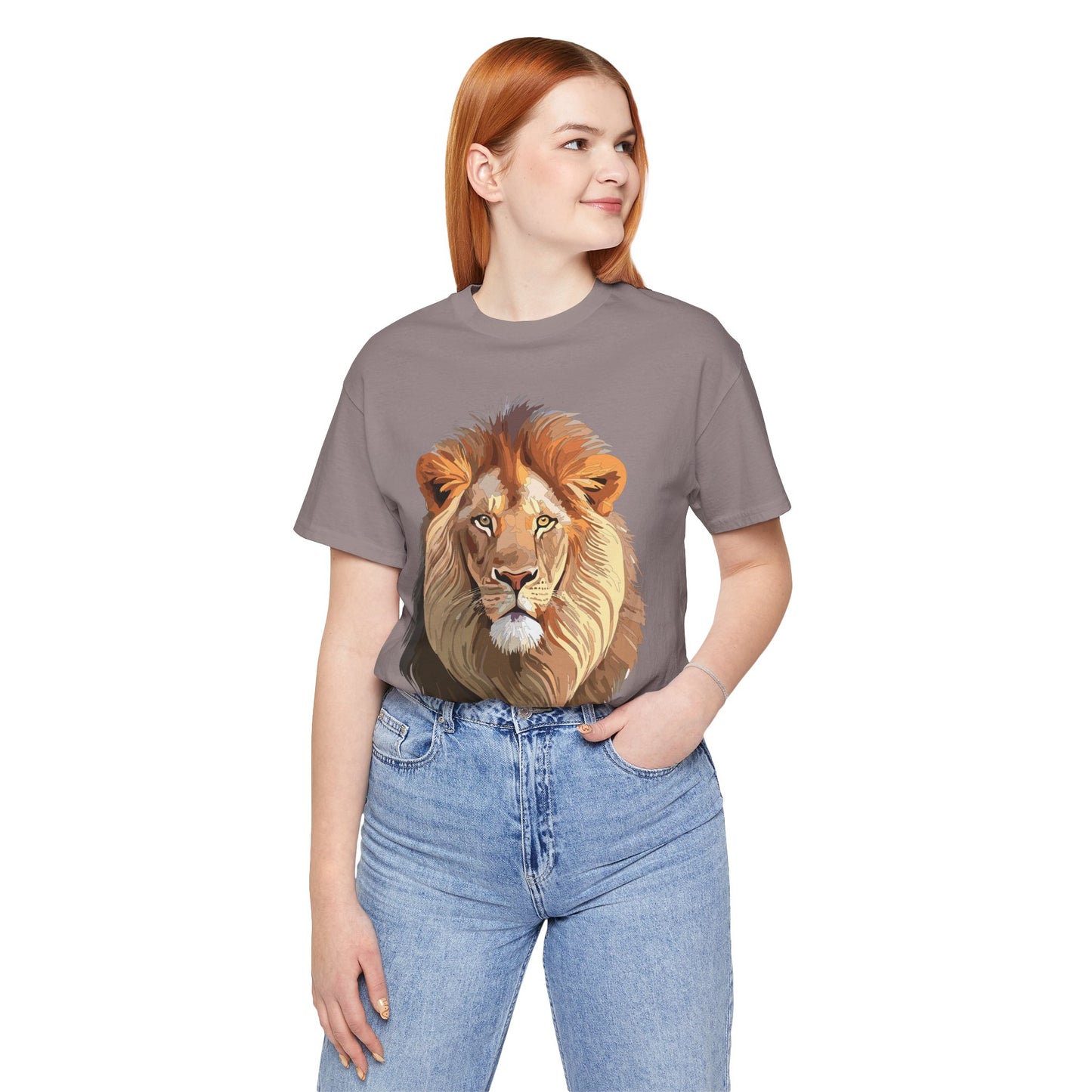 Unisex Animal Shirt, Tee Shirt with Animals, Art Design Tee Shirt, Wild Animals Shirt