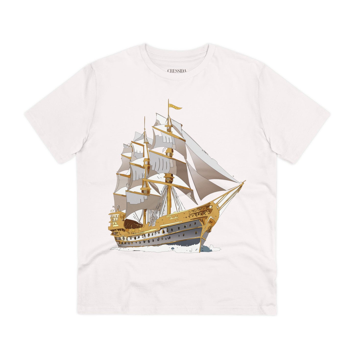 Organic T-shirt with Ship