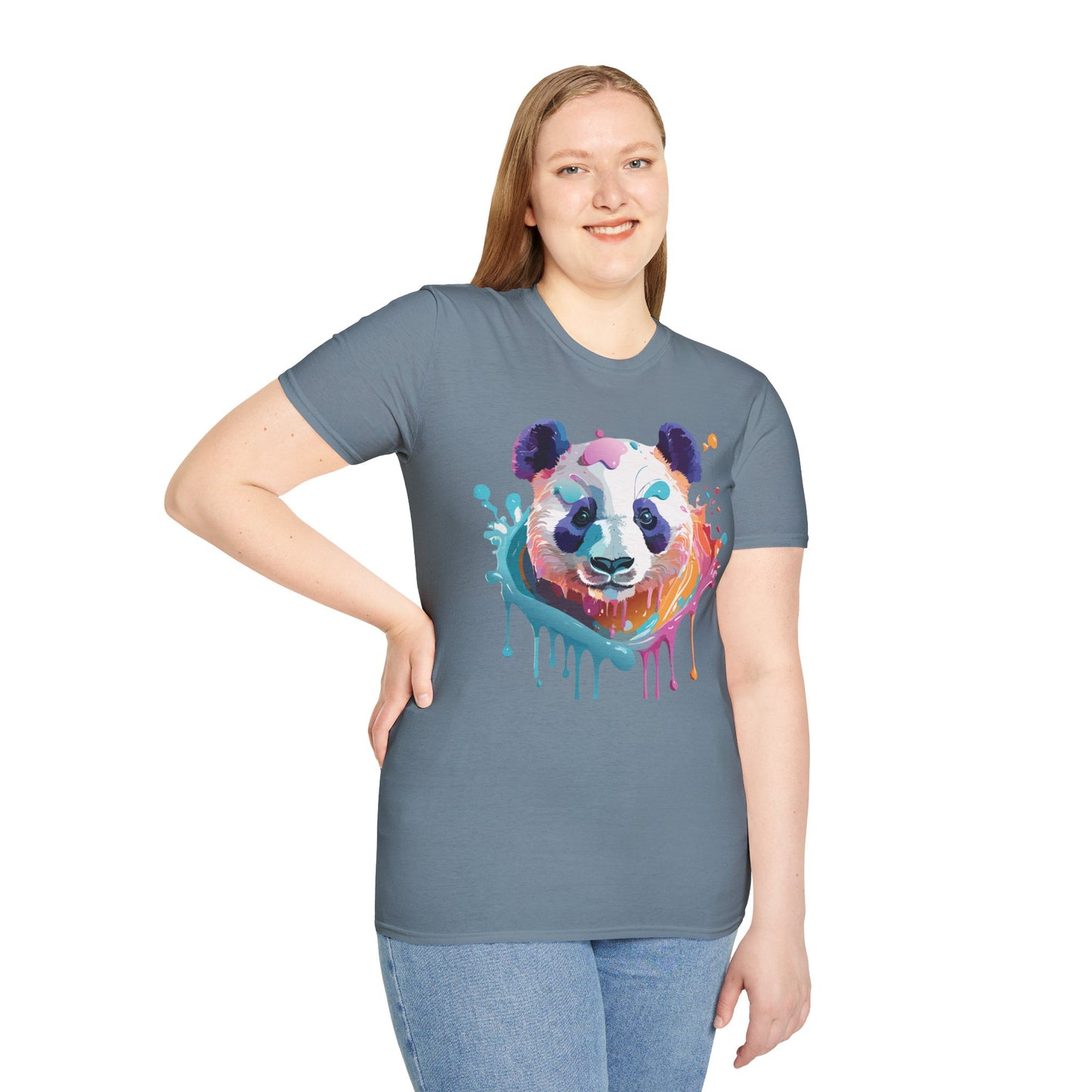 Panda Shirt, T Shirt with Panda, Animal Shirt, Tee Shirt with Animals