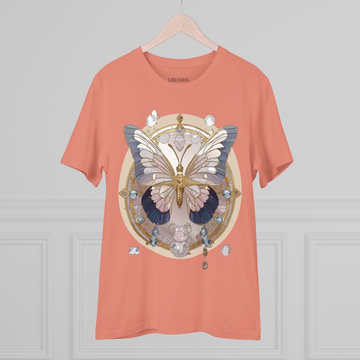 Bio-T-Shirt mit Schmetterling