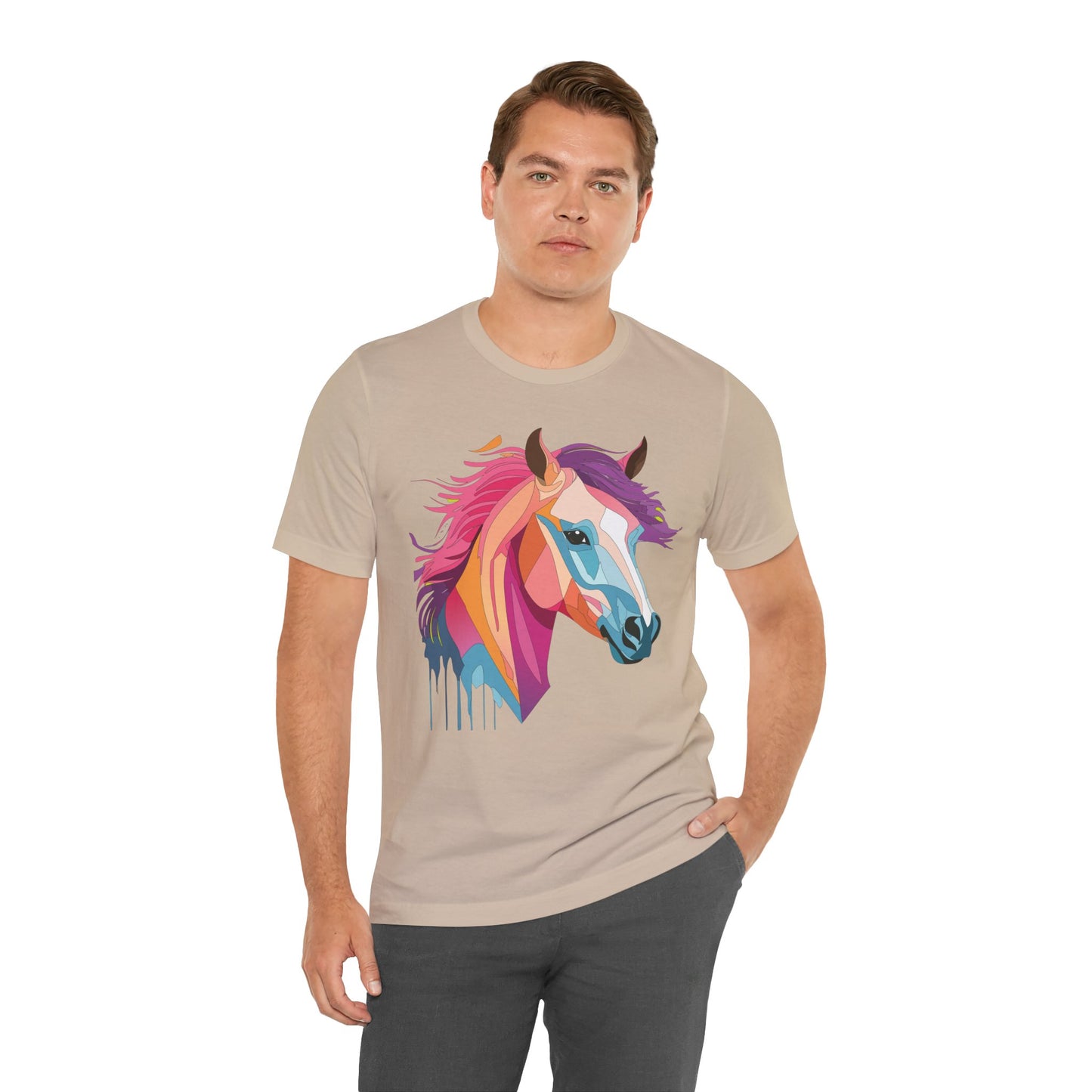 Unisex Animal Shirt, Tee Shirt with Animals, Art Design Tee Shirt, Wild Animals Shirt