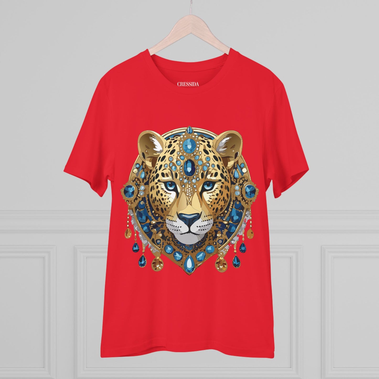 Organic T-shirt with Animals - Cheetah