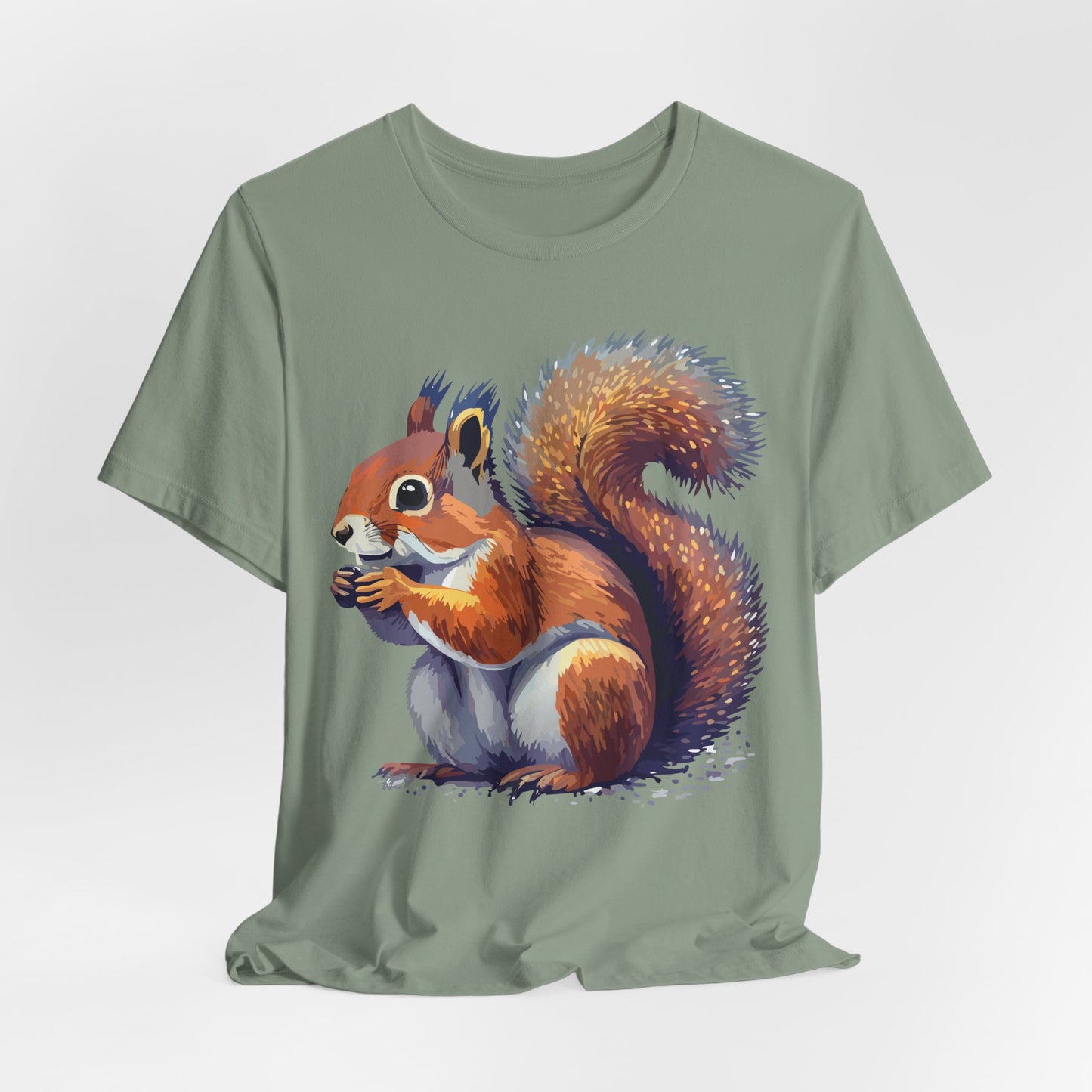 Unisex Animal Shirt, Tee Shirt with Animals, Art Design Tee Shirt, Wild Animals Shirt