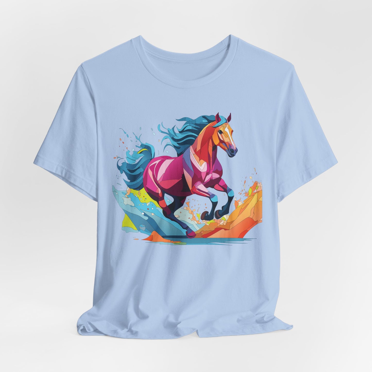 Unisex Animal Shirt, Tee Shirt with Animals, Art Design Tee Shirt, Wild Animals Shirt