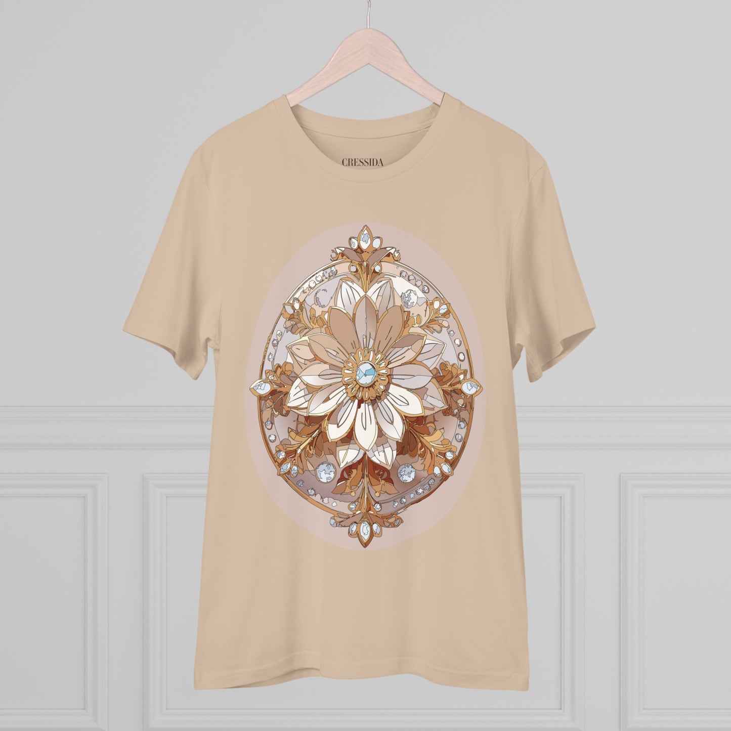 Organic T-shirt with Flower