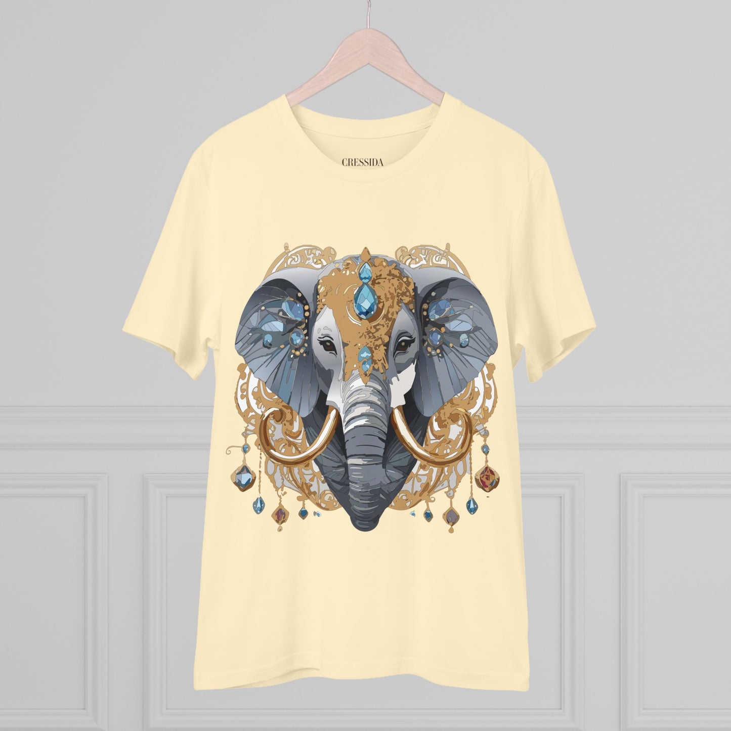 Organic T-shirt with Animals - Elephant