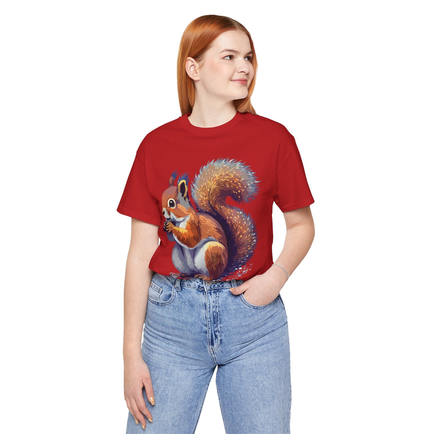 Unisex Animal Shirt, Tee Shirt with Animals, Art Design Tee Shirt, Wild Animals Shirt