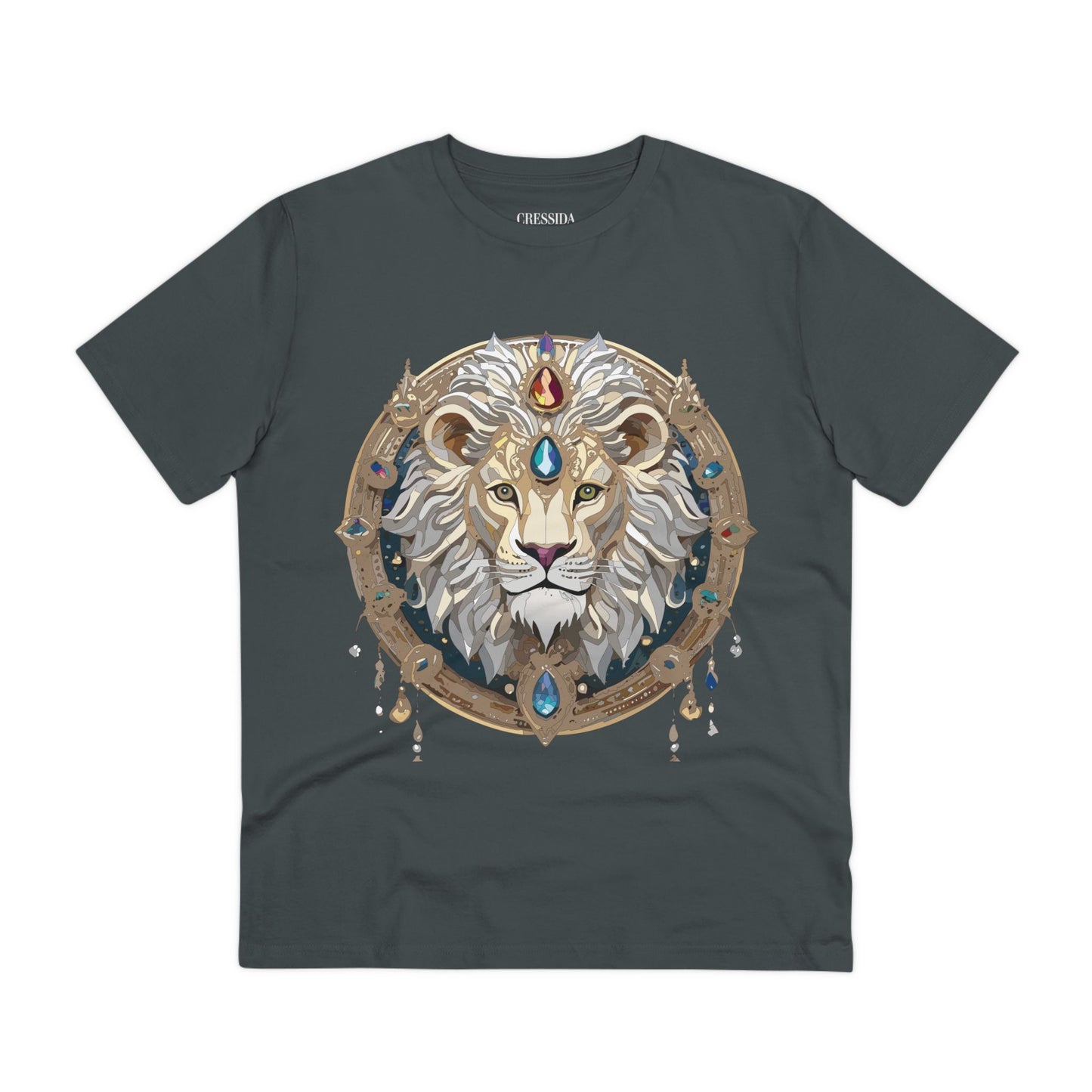 Organic T-shirt with Animals - Lion