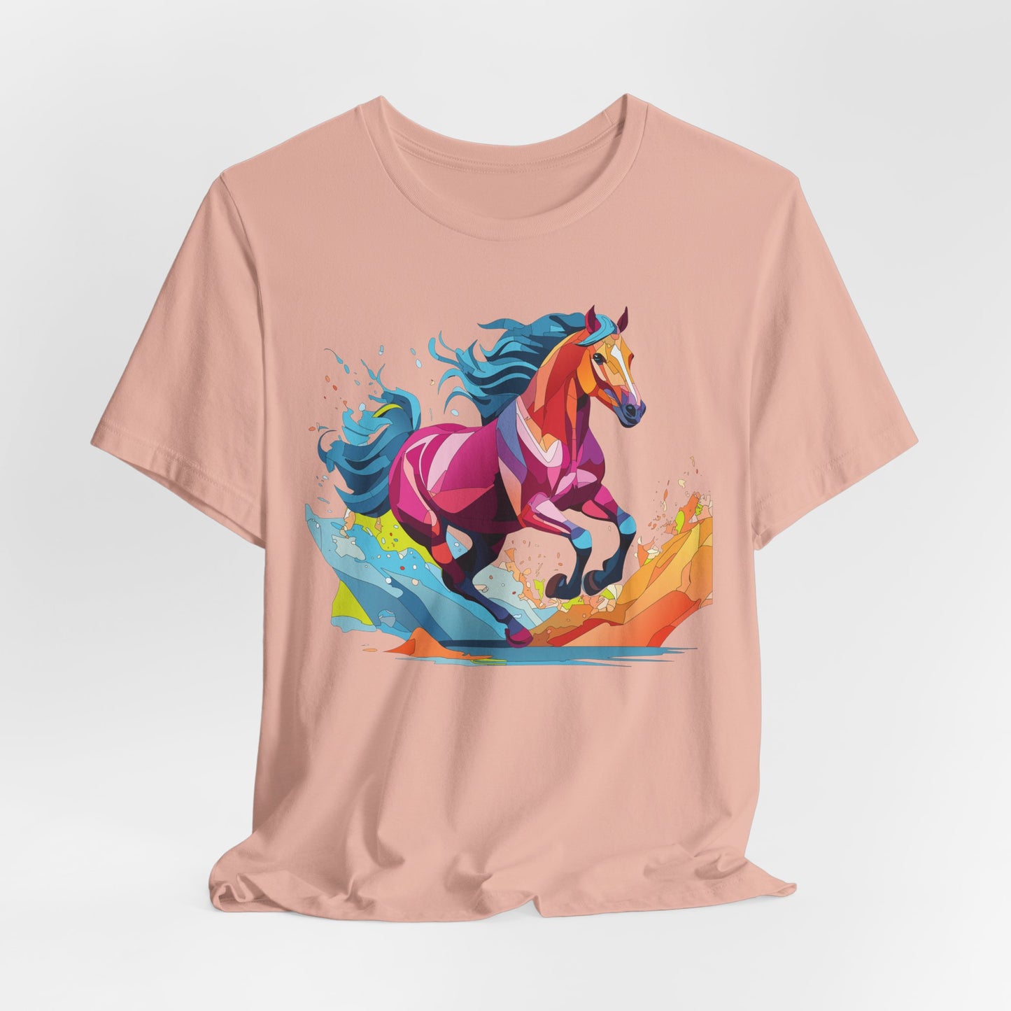 Unisex Animal Shirt, Tee Shirt with Animals, Art Design Tee Shirt, Wild Animals Shirt