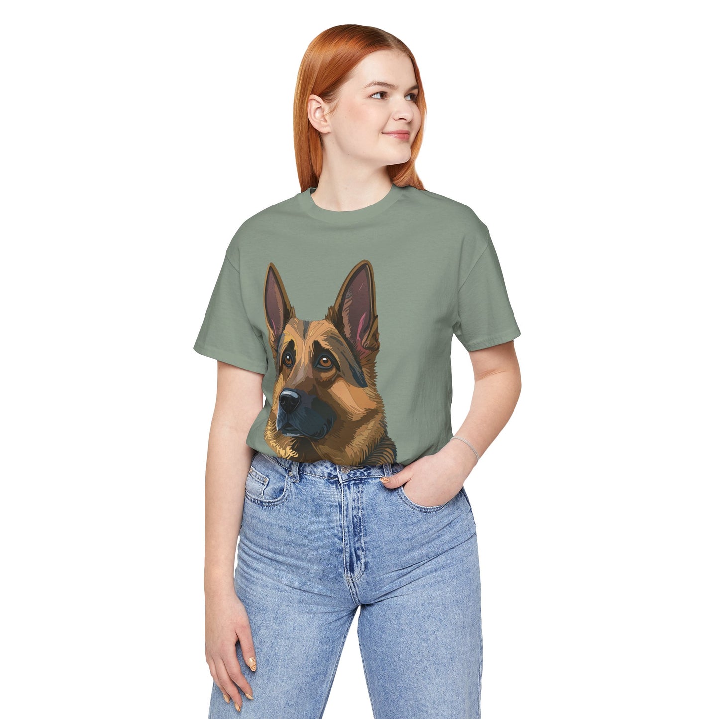Unisex Animal Shirt, Tee Shirt with Animals, Art Design Tee Shirt, Wild Animals Shirt