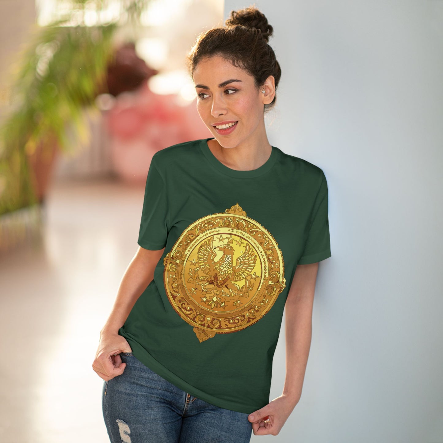 Organic T-shirt with Coin