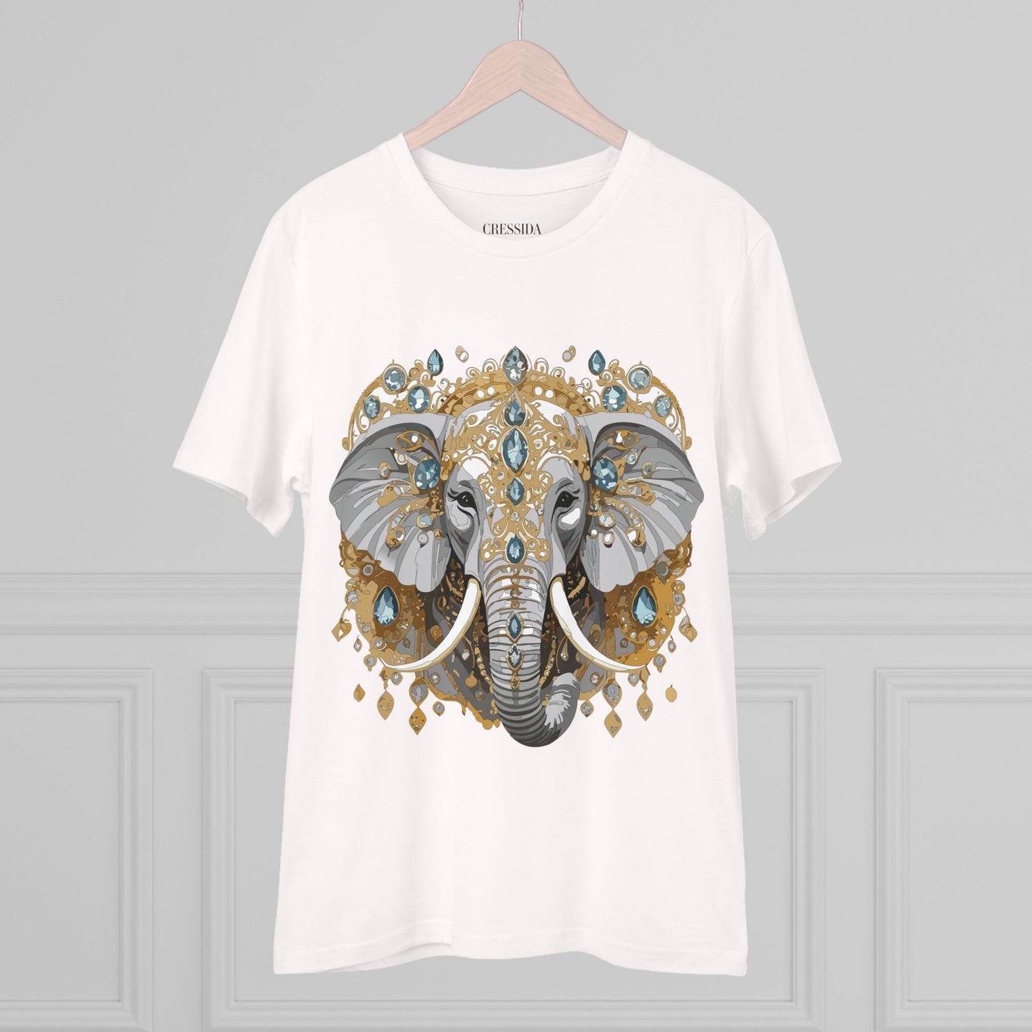 Organic T-shirt with Animals - Elephant