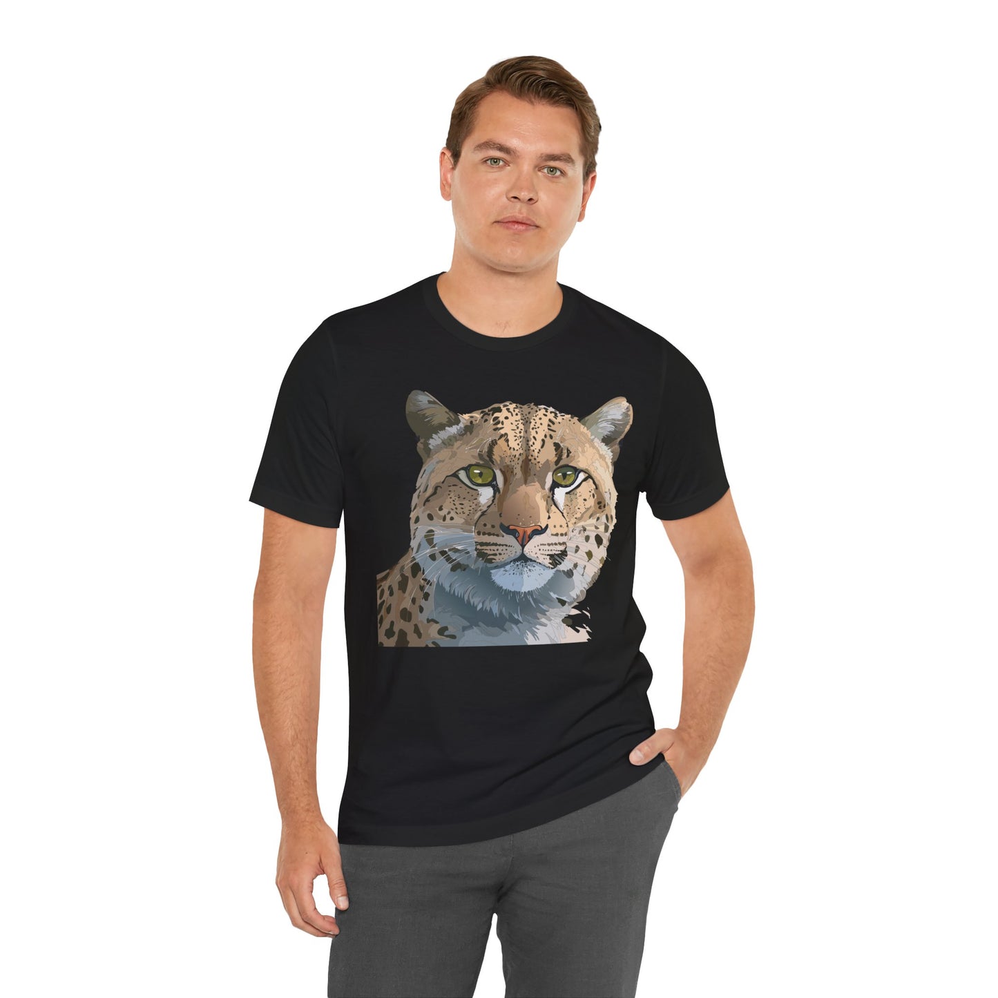 Unisex Animal Shirt, Tee Shirt with Animals, Art Design Tee Shirt, Wild Animals Shirt