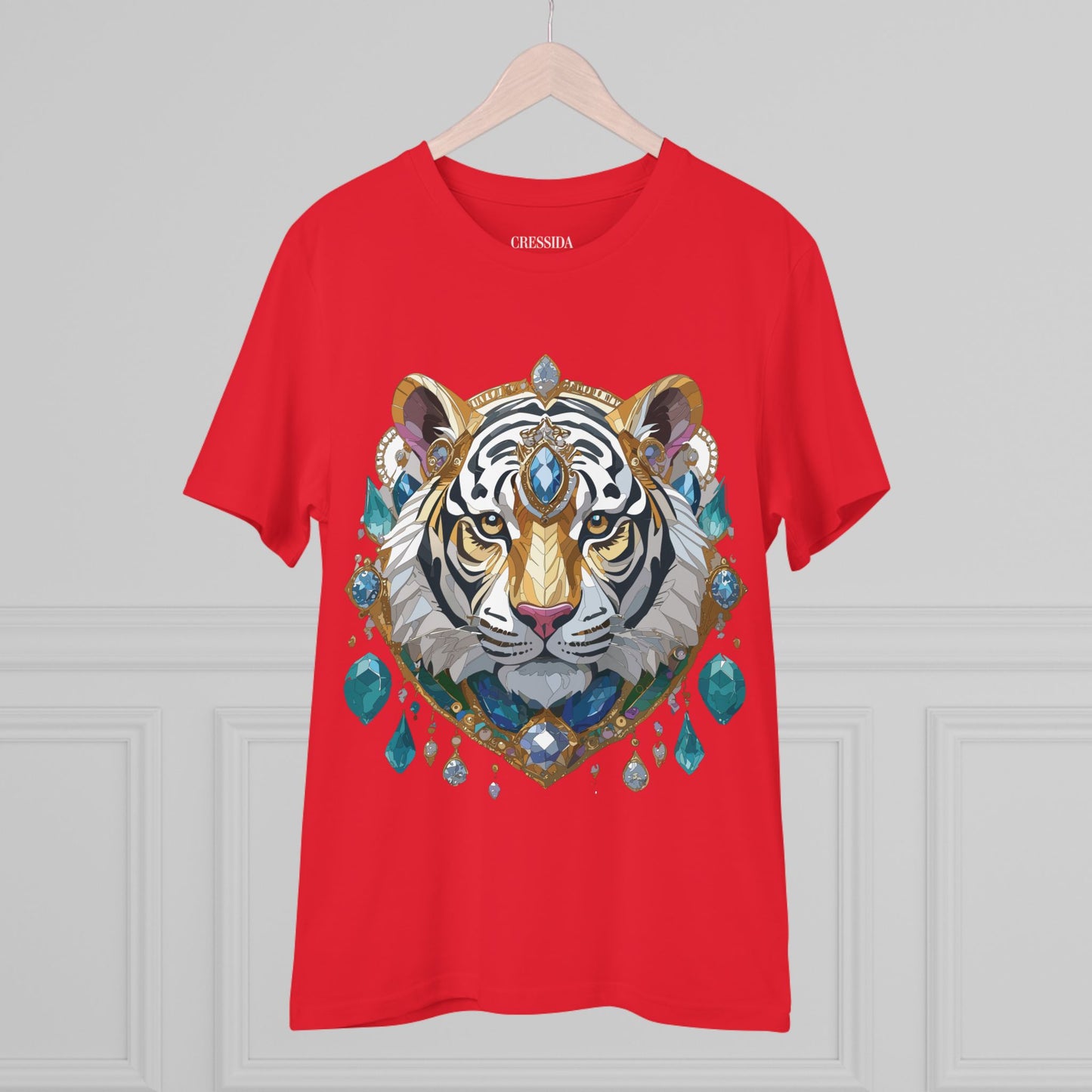 Organic T-shirt with Animals - Tiger