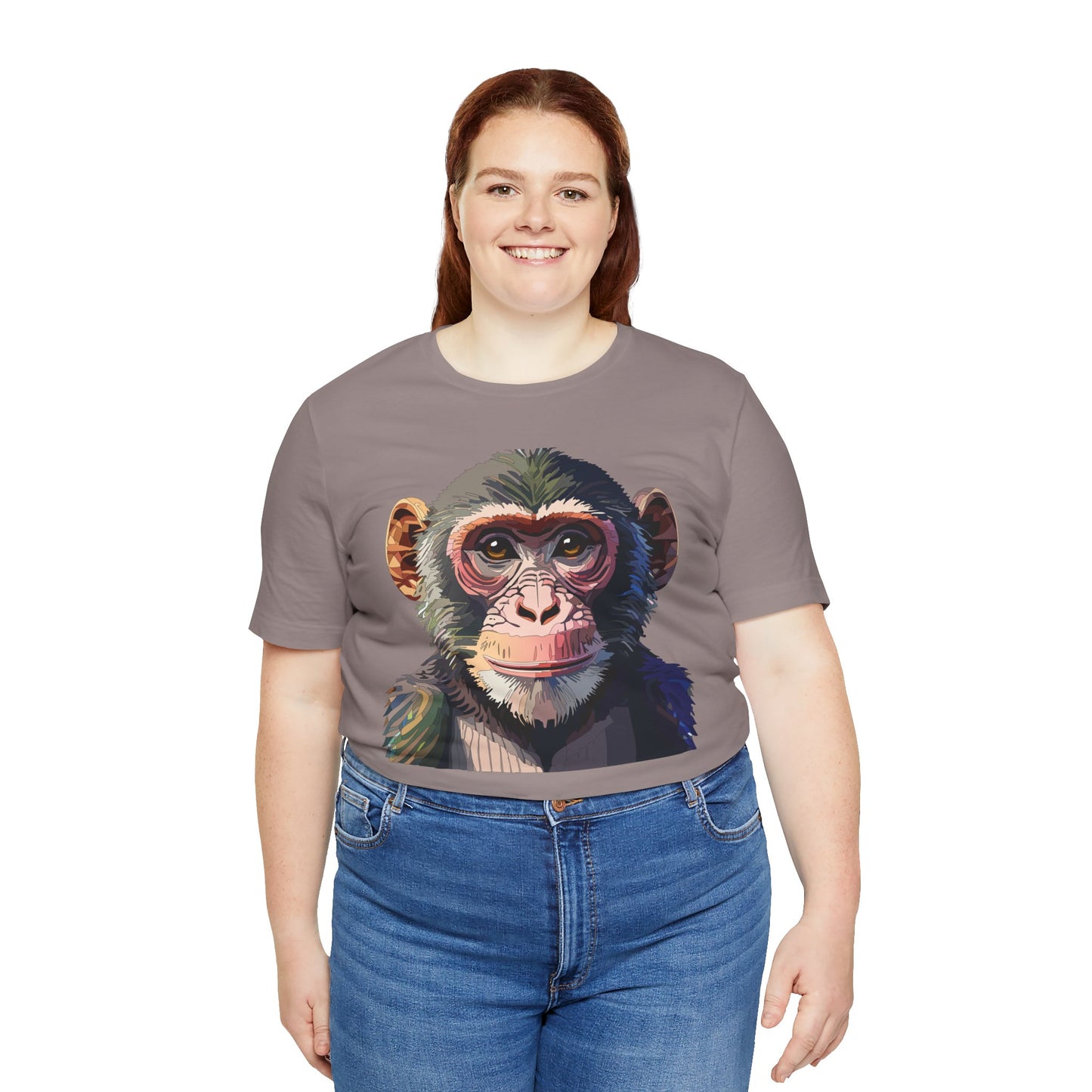 Unisex Animal Shirt, Tee Shirt with Animals, Art Design Tee Shirt, Wild Animals Shirt