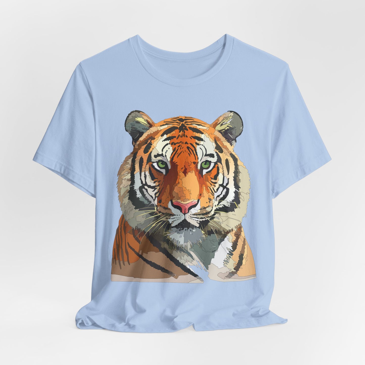 Unisex Animal Shirt, Tee Shirt with Animals, Art Design Tee Shirt, Wild Animals Shirt