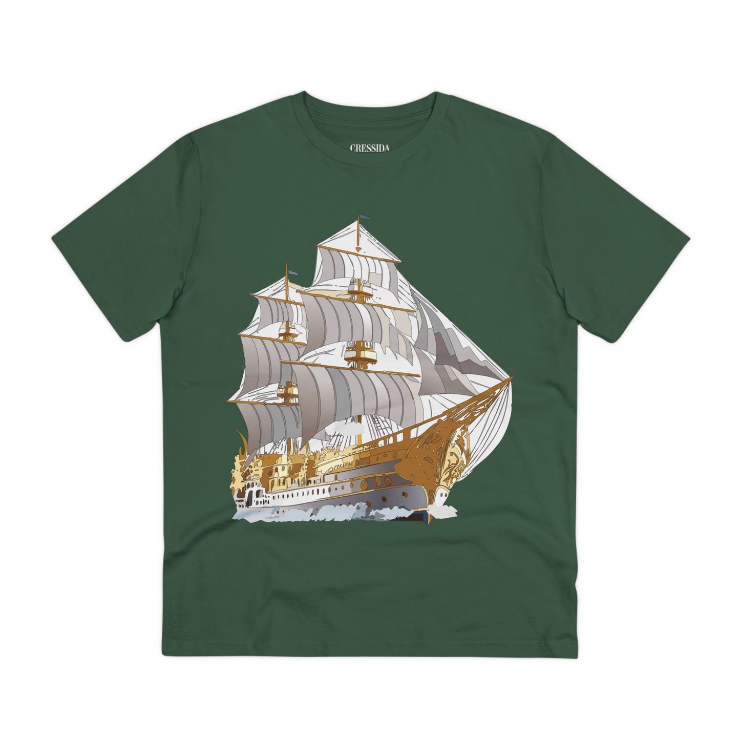 Organic T-shirt with Ship