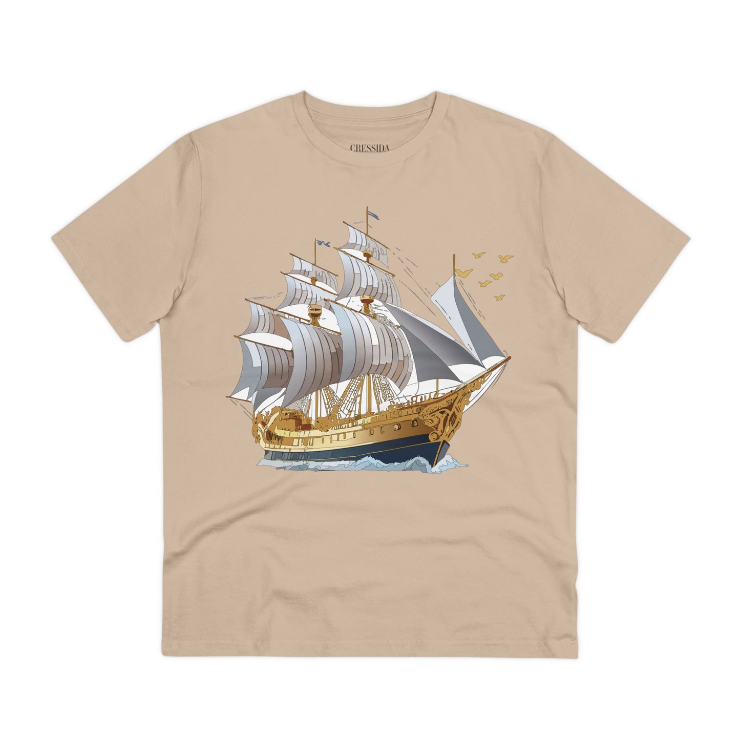 Organic T-shirt with Ship