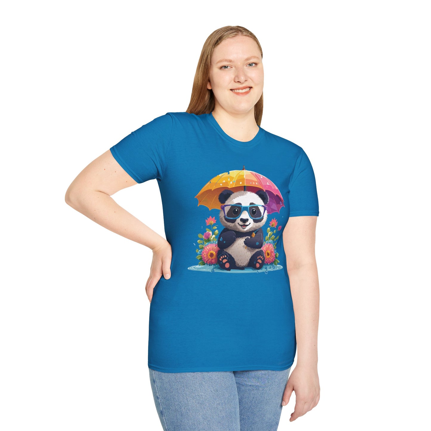 Panda Shirt, T Shirt with Panda, Animal Shirt, Tee Shirt with Animals