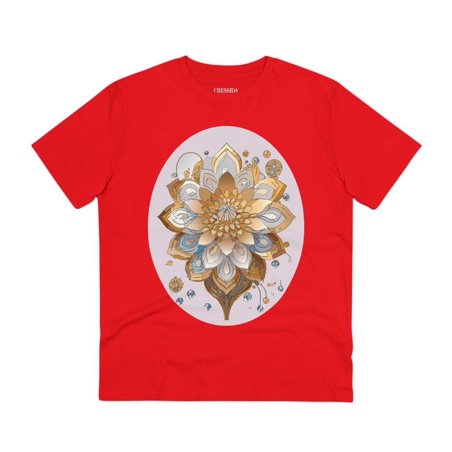 Organic T-shirt with Flower