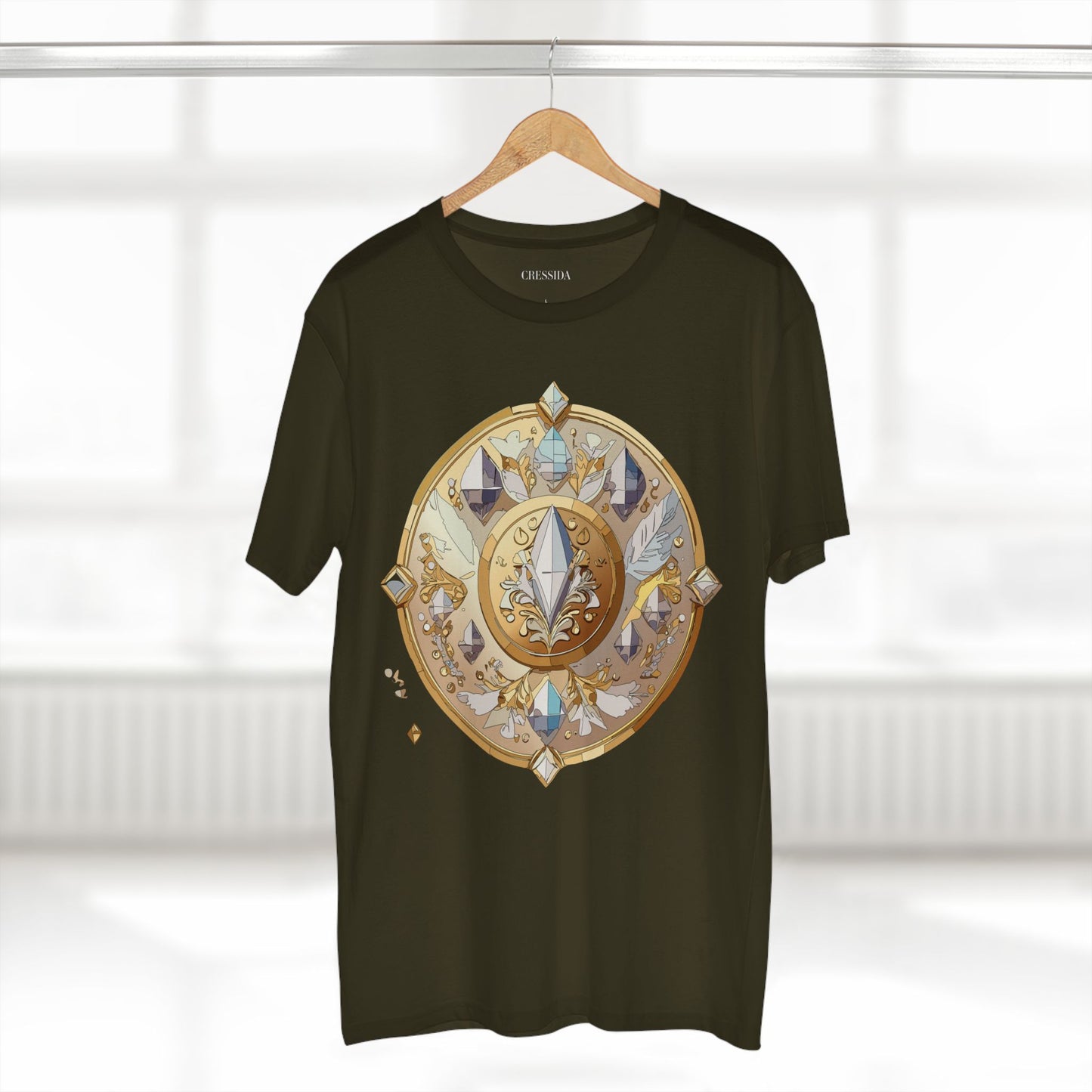 Medallion Shirt, Shirt with Medallion, Tee Shirt with Medal