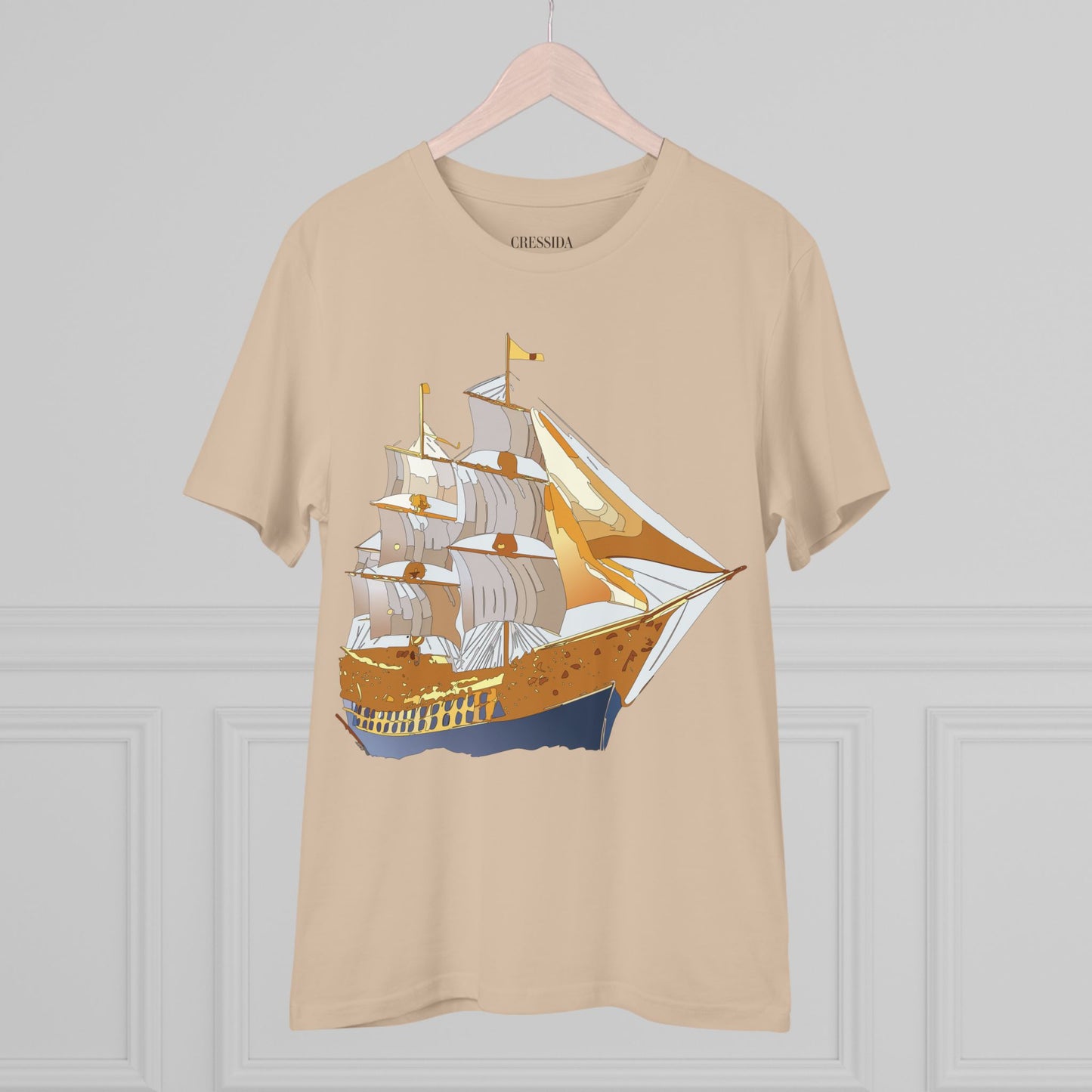 Organic T-shirt with Ship