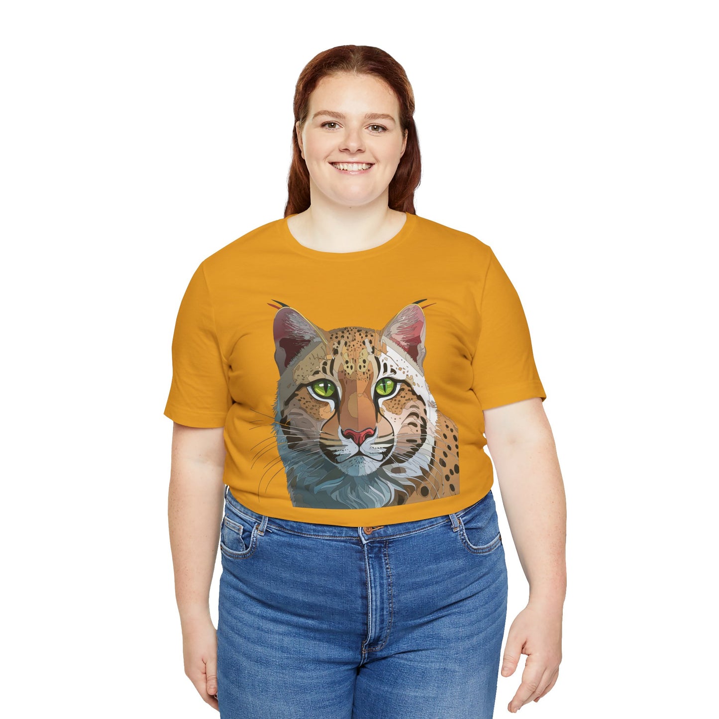 Unisex Animal Shirt, Tee Shirt with Animals, Art Design Tee Shirt, Wild Animals Shirt