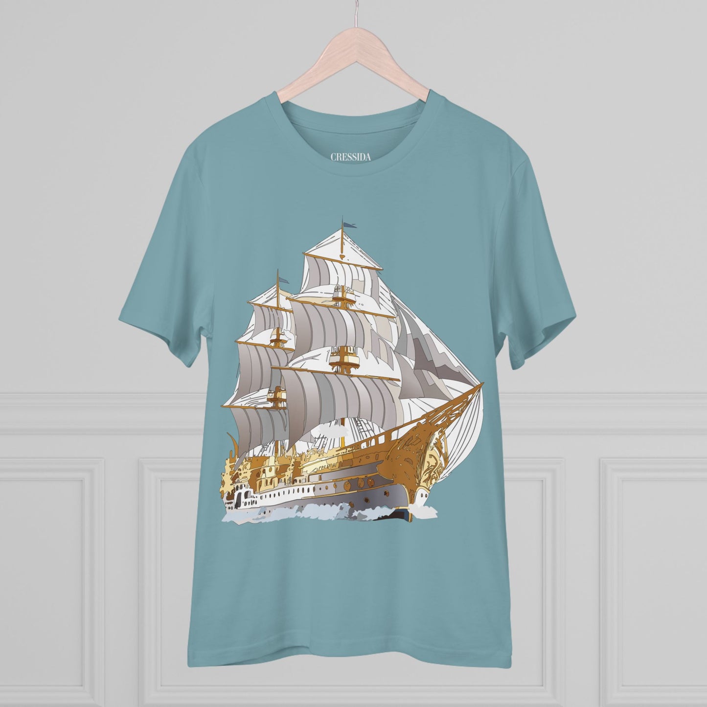 Organic T-shirt with Ship