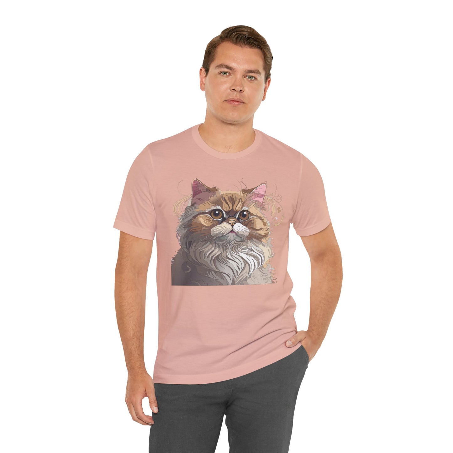 Unisex Animal Shirt, Tee Shirt with Animals, Art Design Tee Shirt, Wild Animals Shirt