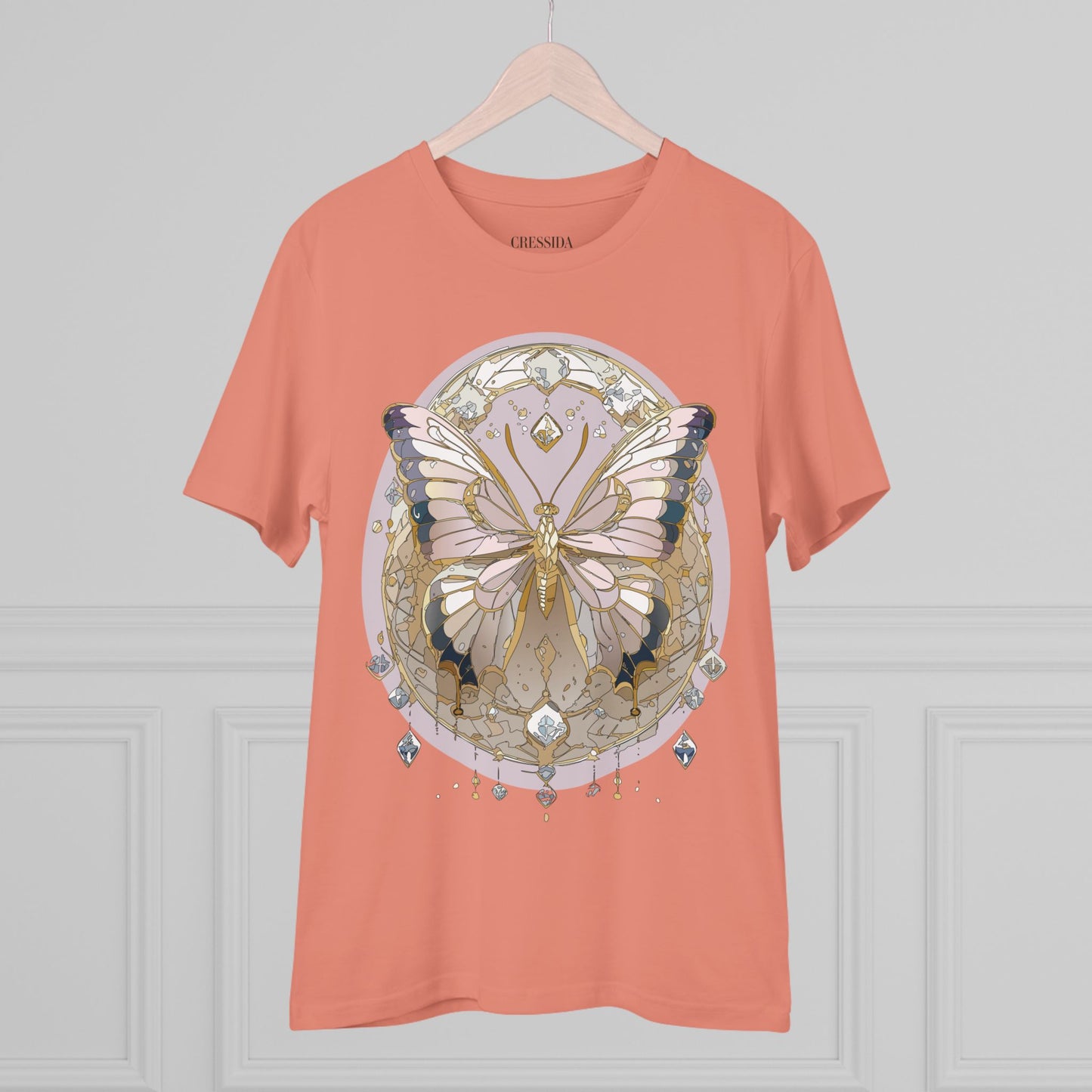 Bio-T-Shirt mit Schmetterling