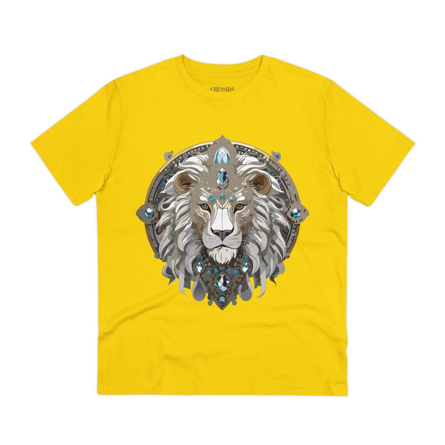 Organic T-shirt with Animals - Lion