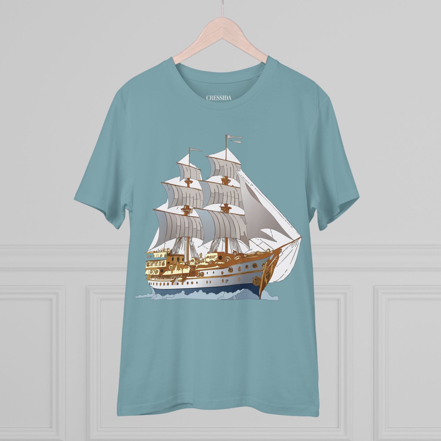 Organic T-shirt with Ship