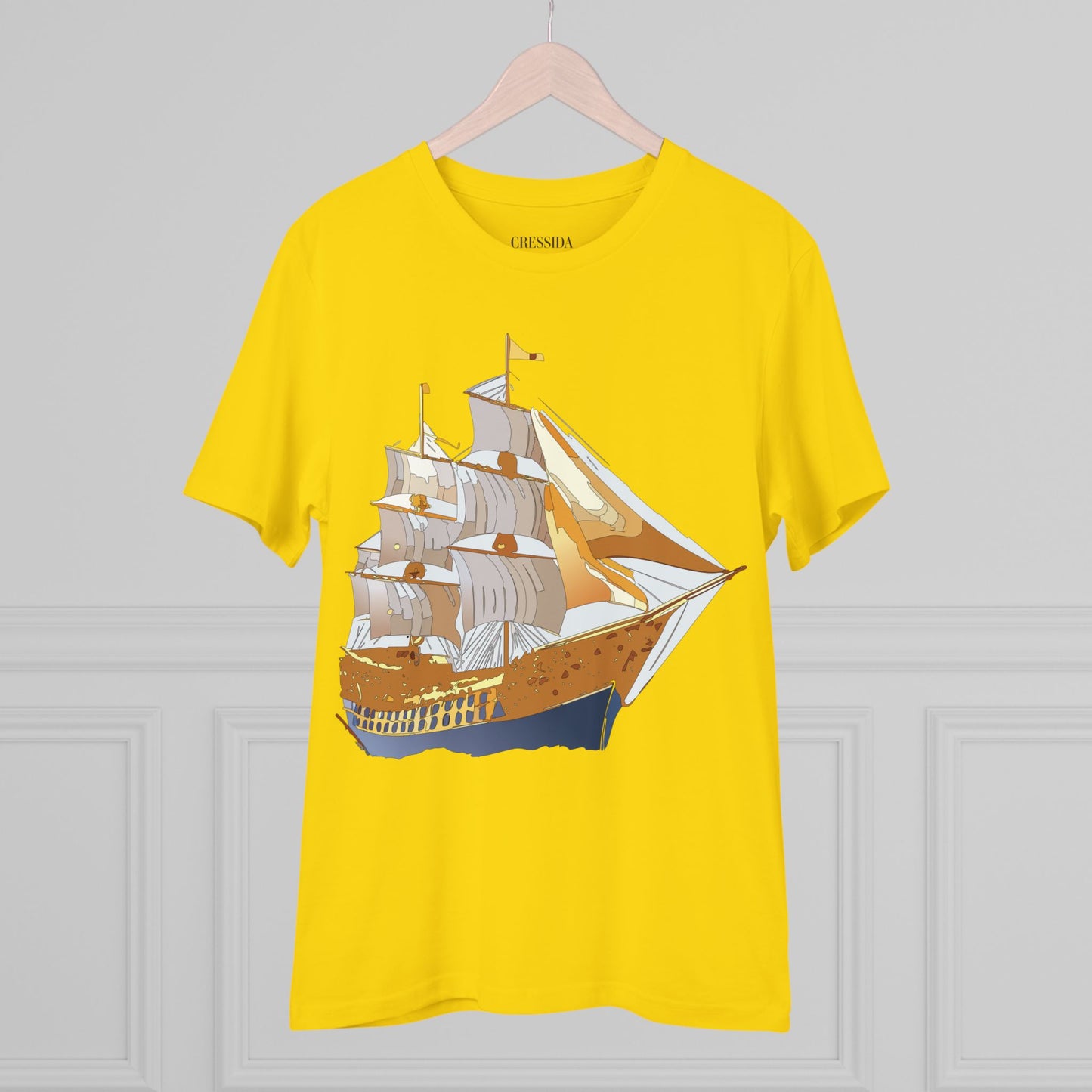 Organic T-shirt with Ship