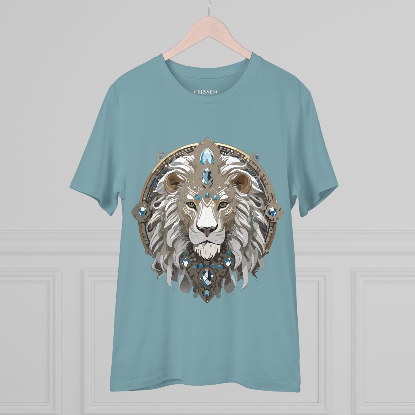 Organic T-shirt with Animals - Lion