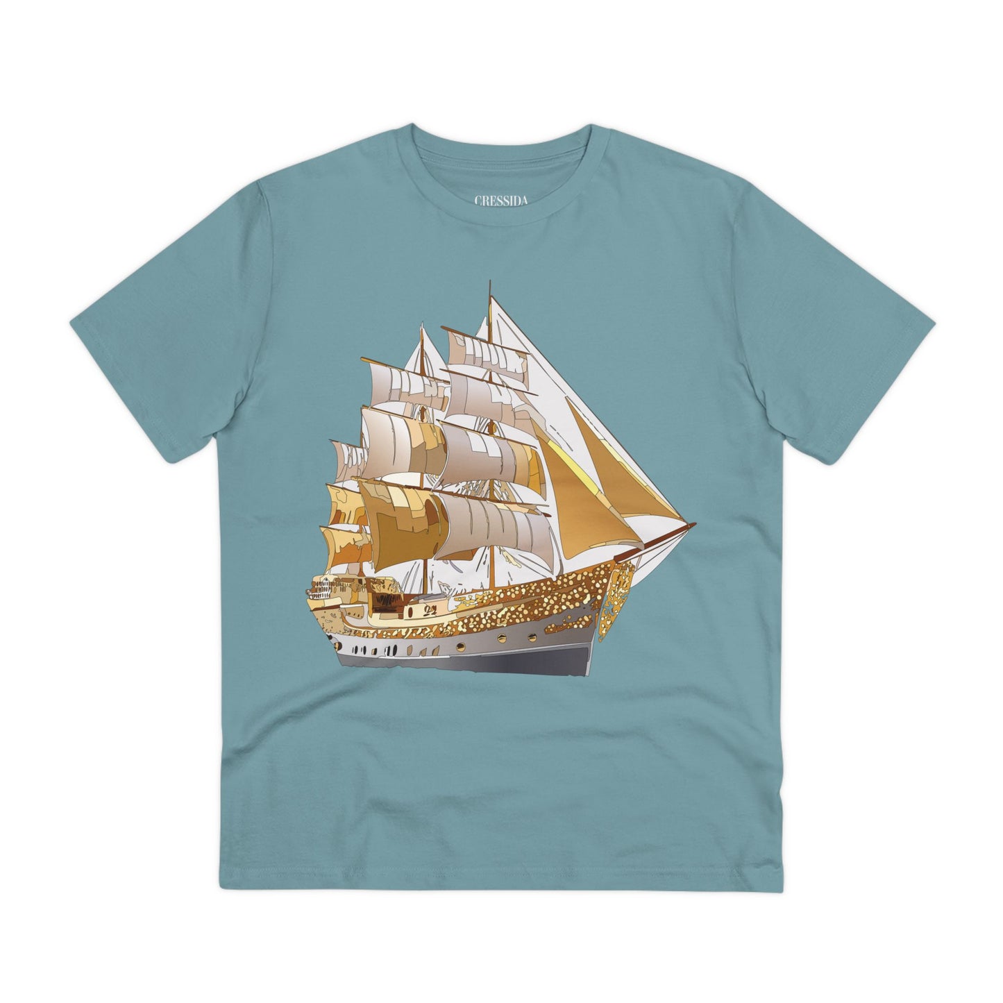 Organic T-shirt with Ship