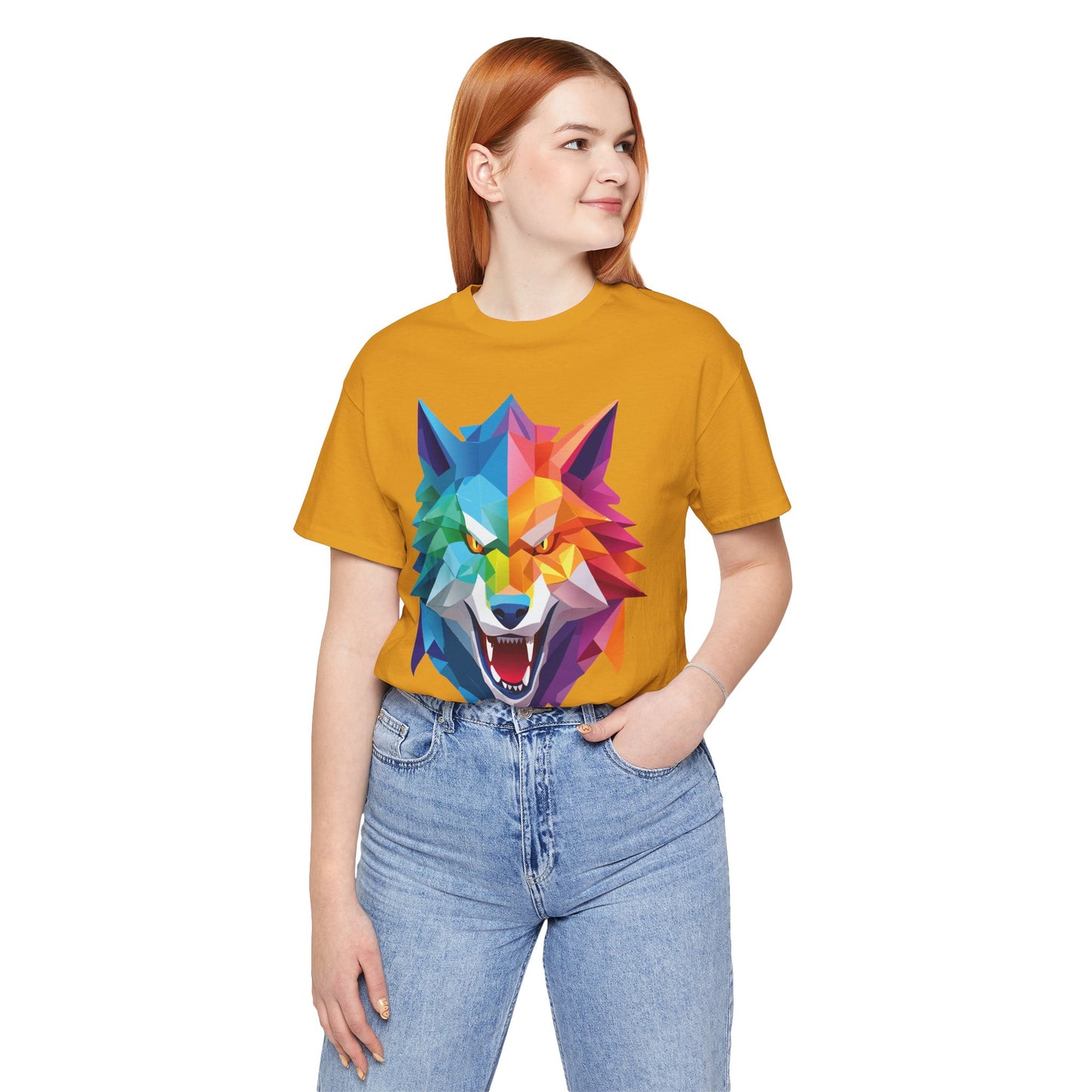 Unisex Animal Shirt, Tee Shirt with Animals, Art Design Tee Shirt, Wild Animals Shirt