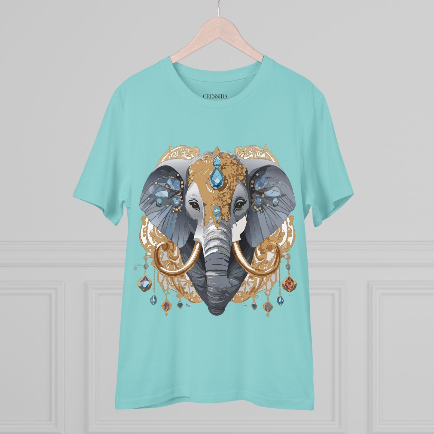 Organic T-shirt with Animals - Elephant