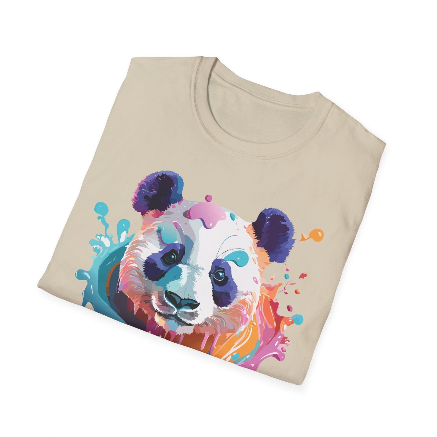 Panda Shirt, T Shirt with Panda, Animal Shirt, Tee Shirt with Animals