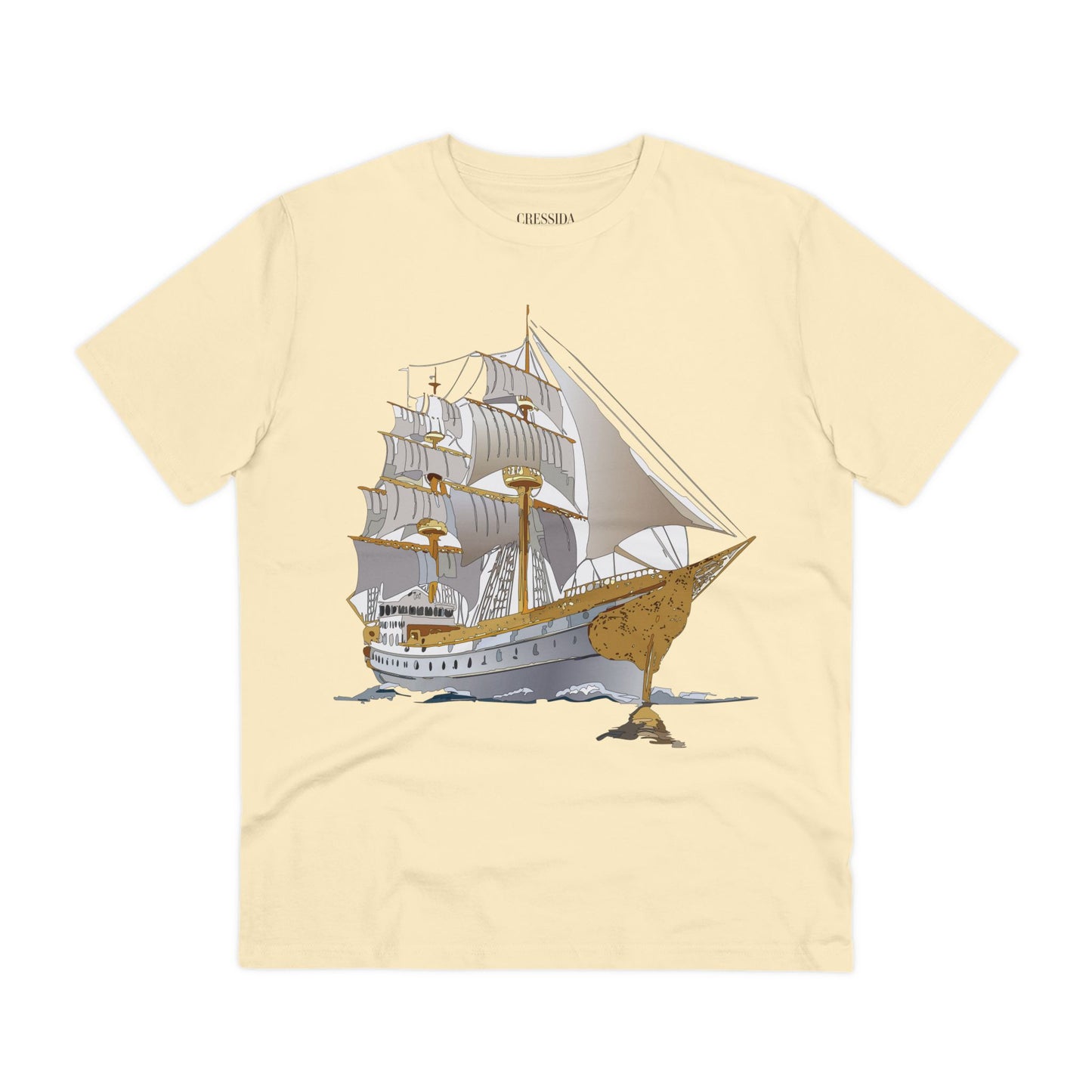 Organic T-shirt with Ship