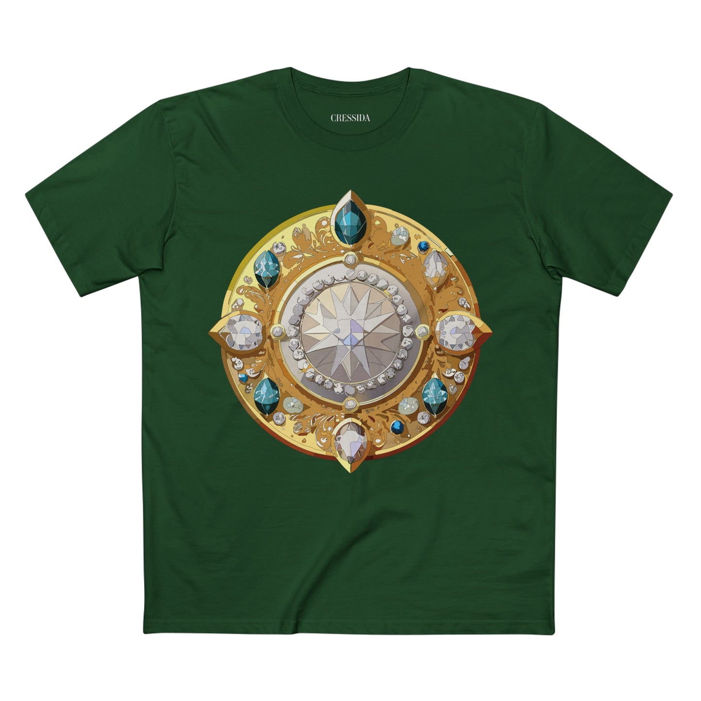 Medallion Shirt, Shirt with Medallion, Tee Shirt with Medal