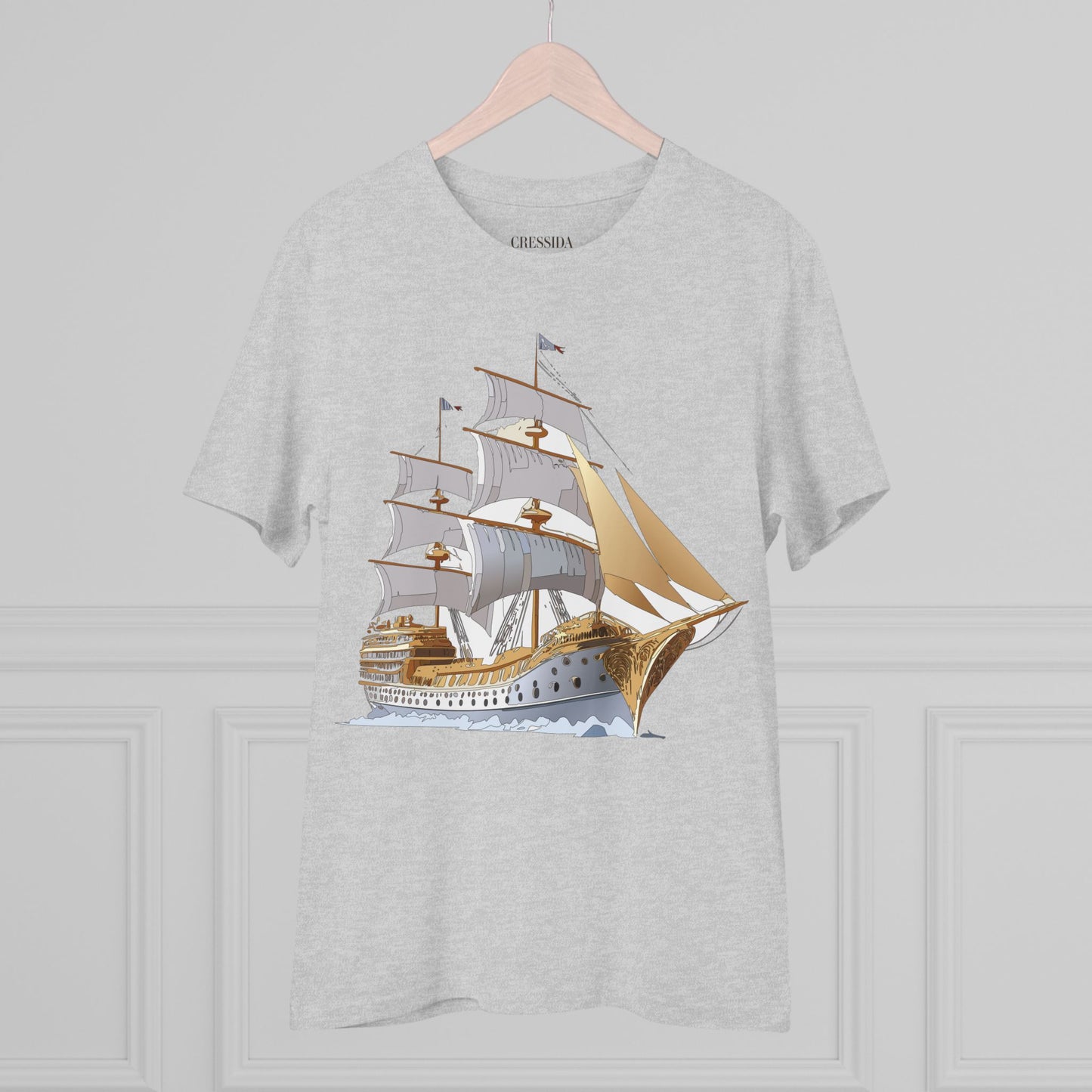 Organic T-shirt with Ship