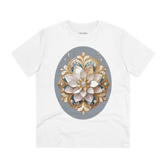 Organic T-shirt with Flower