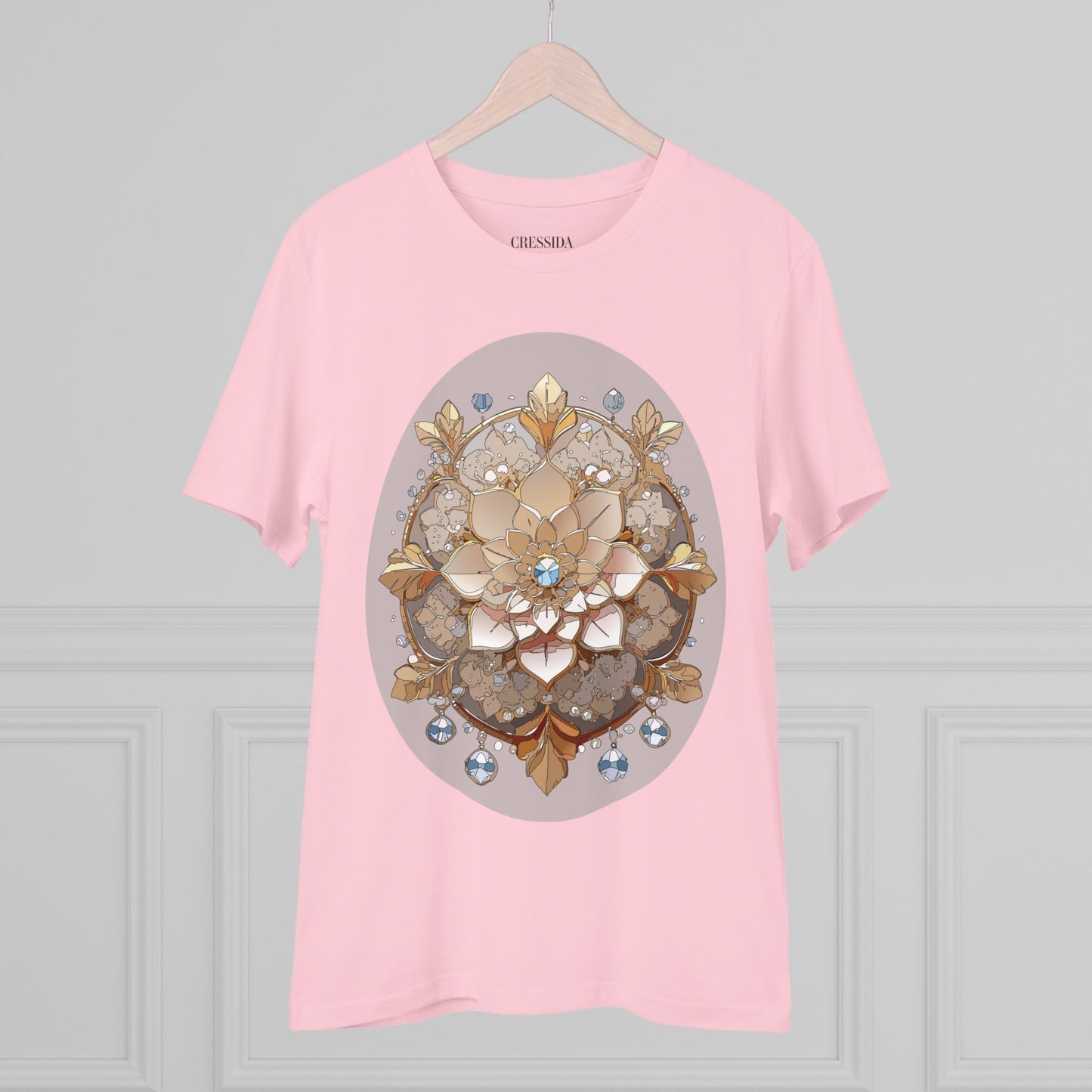 Organic T-shirt with Flower