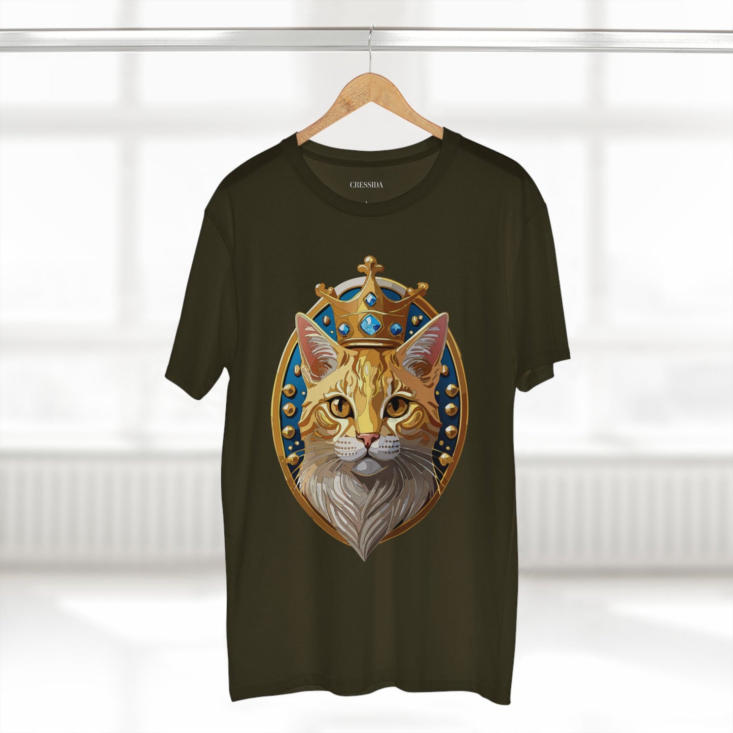 Premium Animal Medallion Tee Shirt With Antique Animal Artwork Unisex Cotton