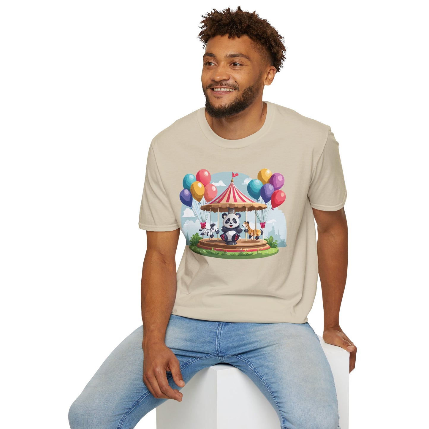 Panda Shirt, T Shirt with Panda, Animal Shirt, Tee Shirt with Animals