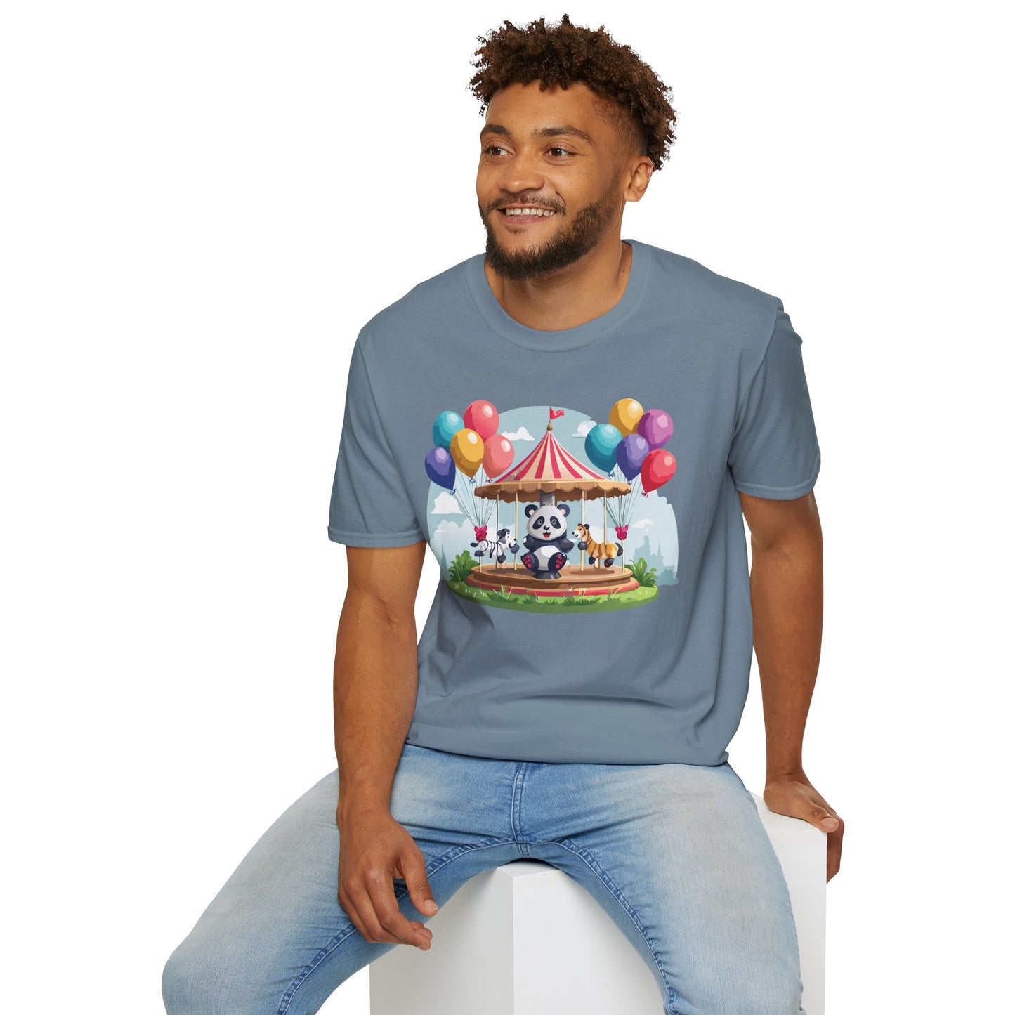 Panda Shirt, T Shirt with Panda, Animal Shirt, Tee Shirt with Animals