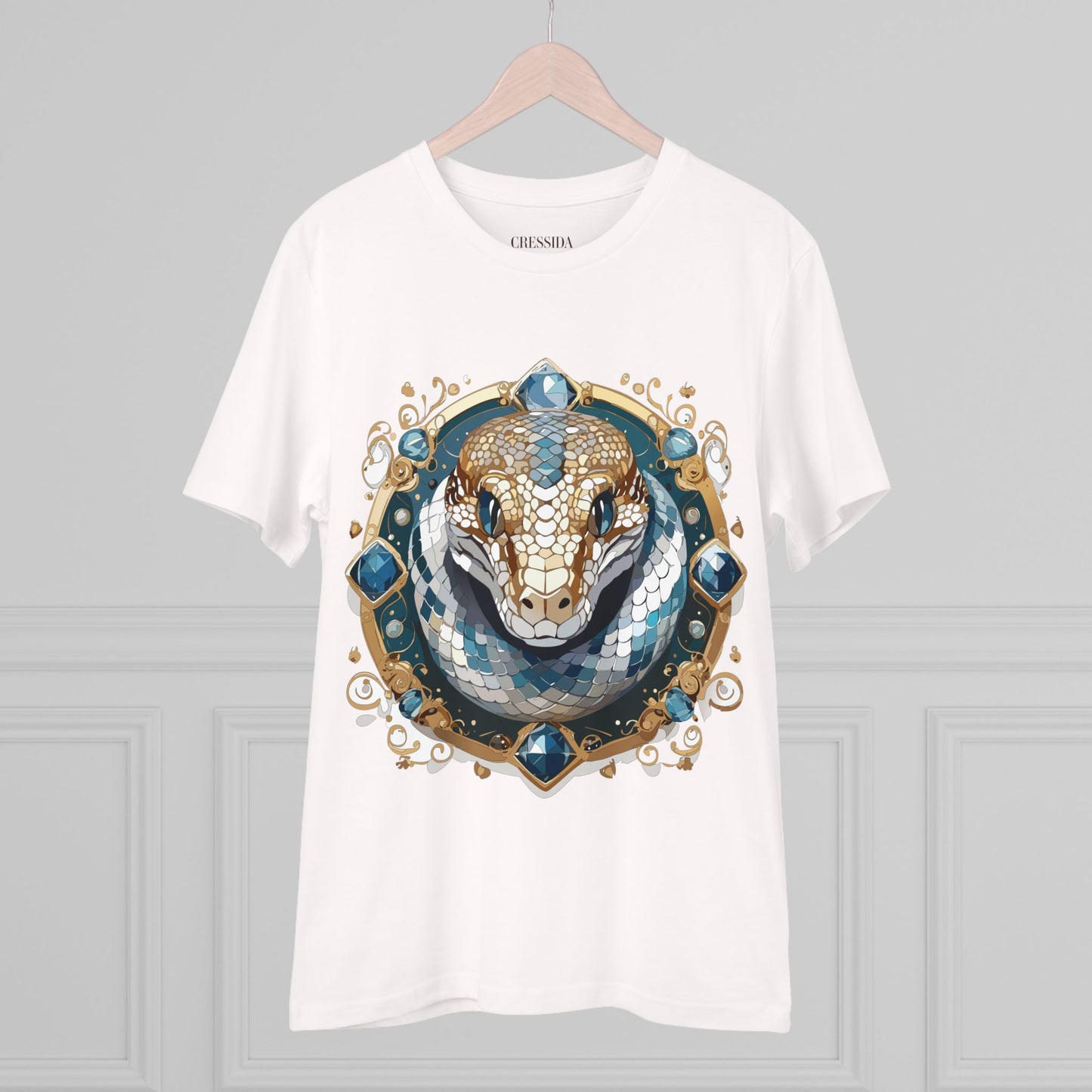 Organic T-shirt with Animals - Python