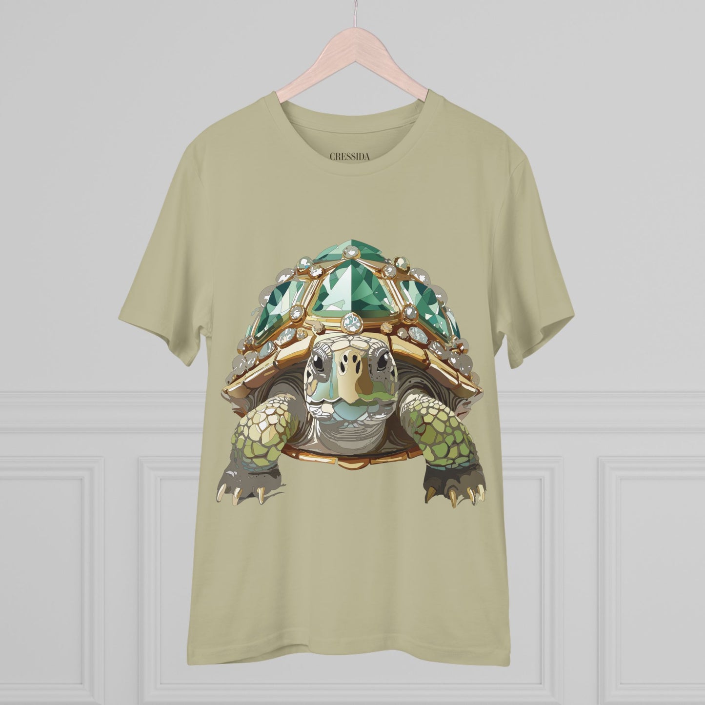 Organic T-shirt with Animals - Turtle