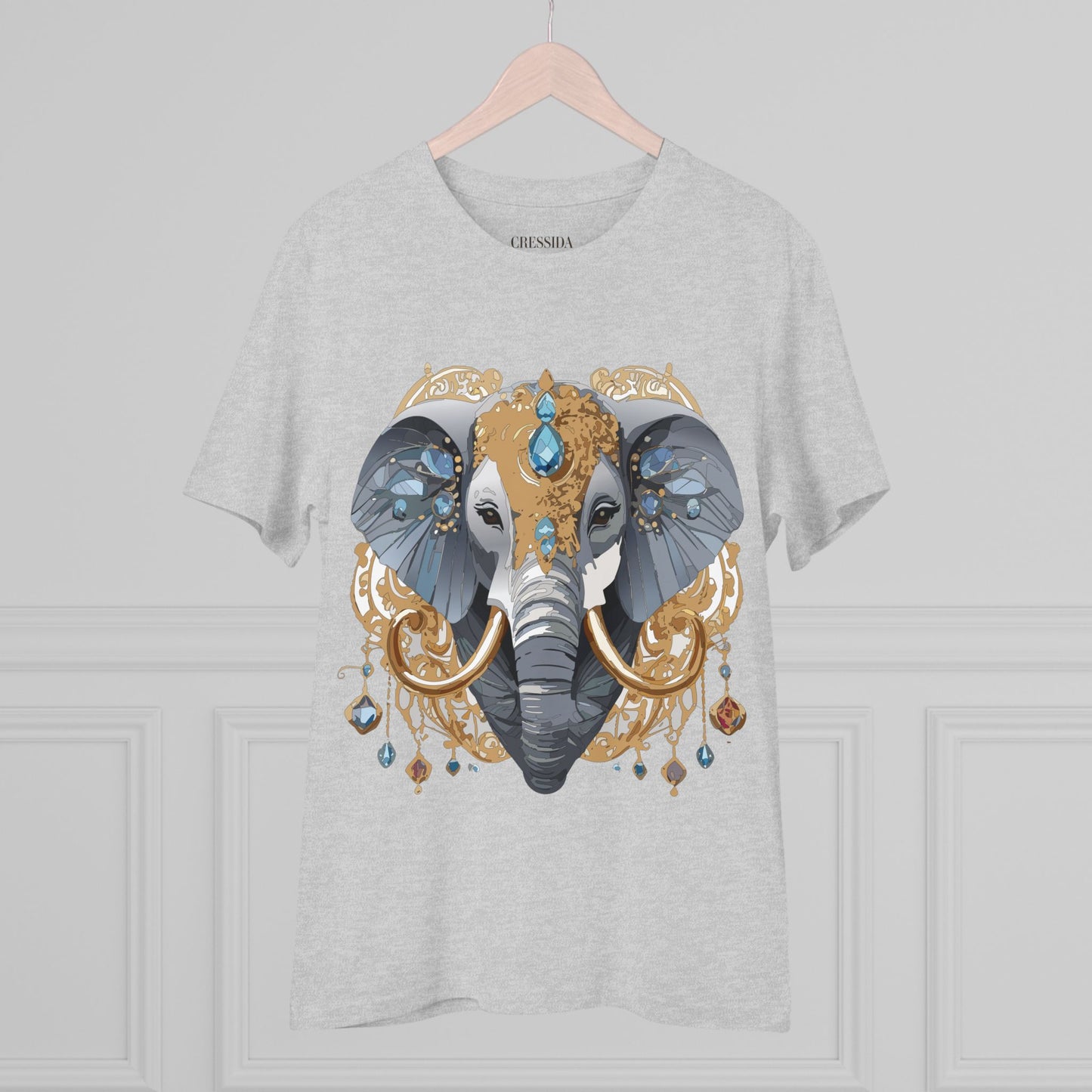 Organic T-shirt with Animals - Elephant