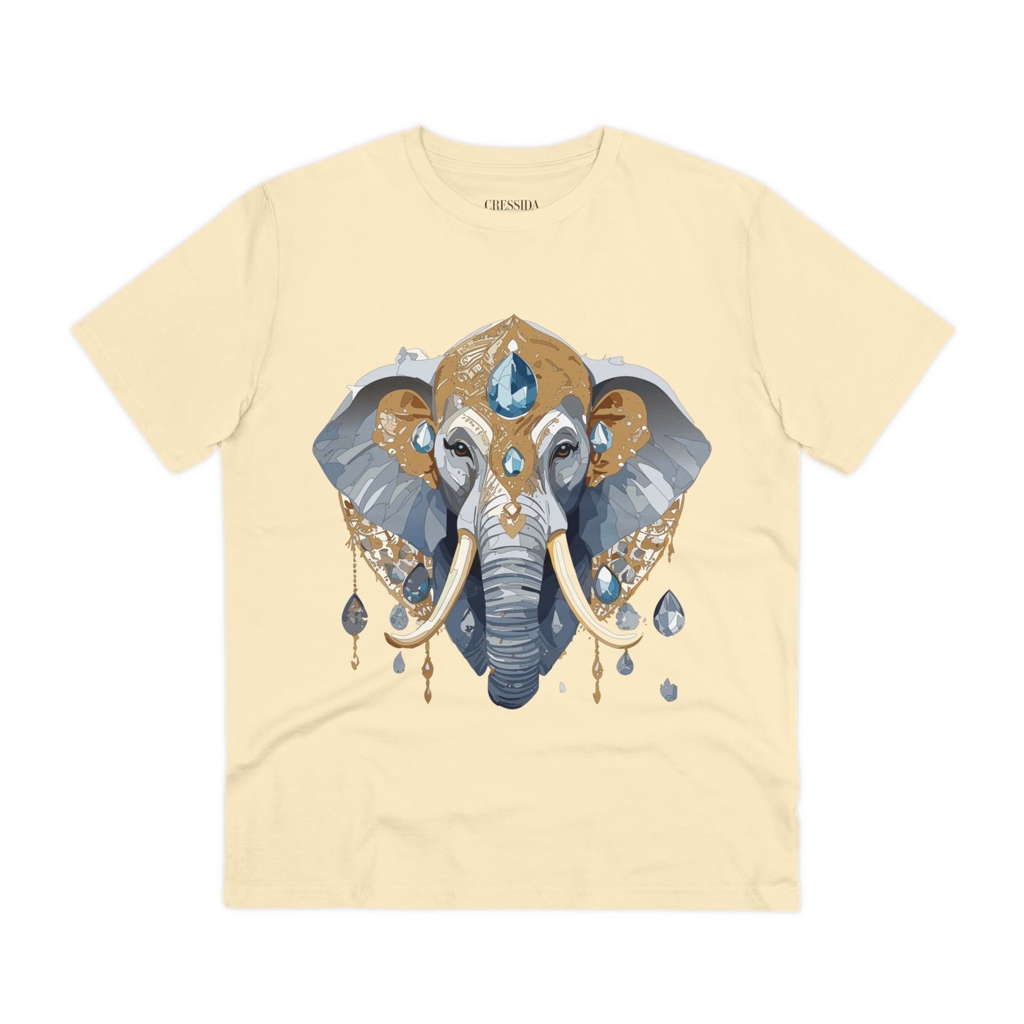 Organic T-shirt with Animals - Elephant